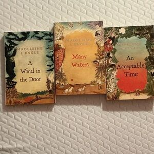 Kids Book Set - A Wind in the Door, Many Waters, An Acceptable Time